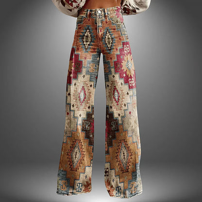 Delilah | Women Artistic Wide Pants | Bold Expression