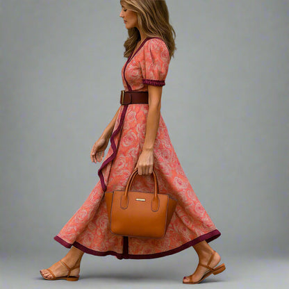 Vivi | Women Floral Midi Dress | Elegant Fit