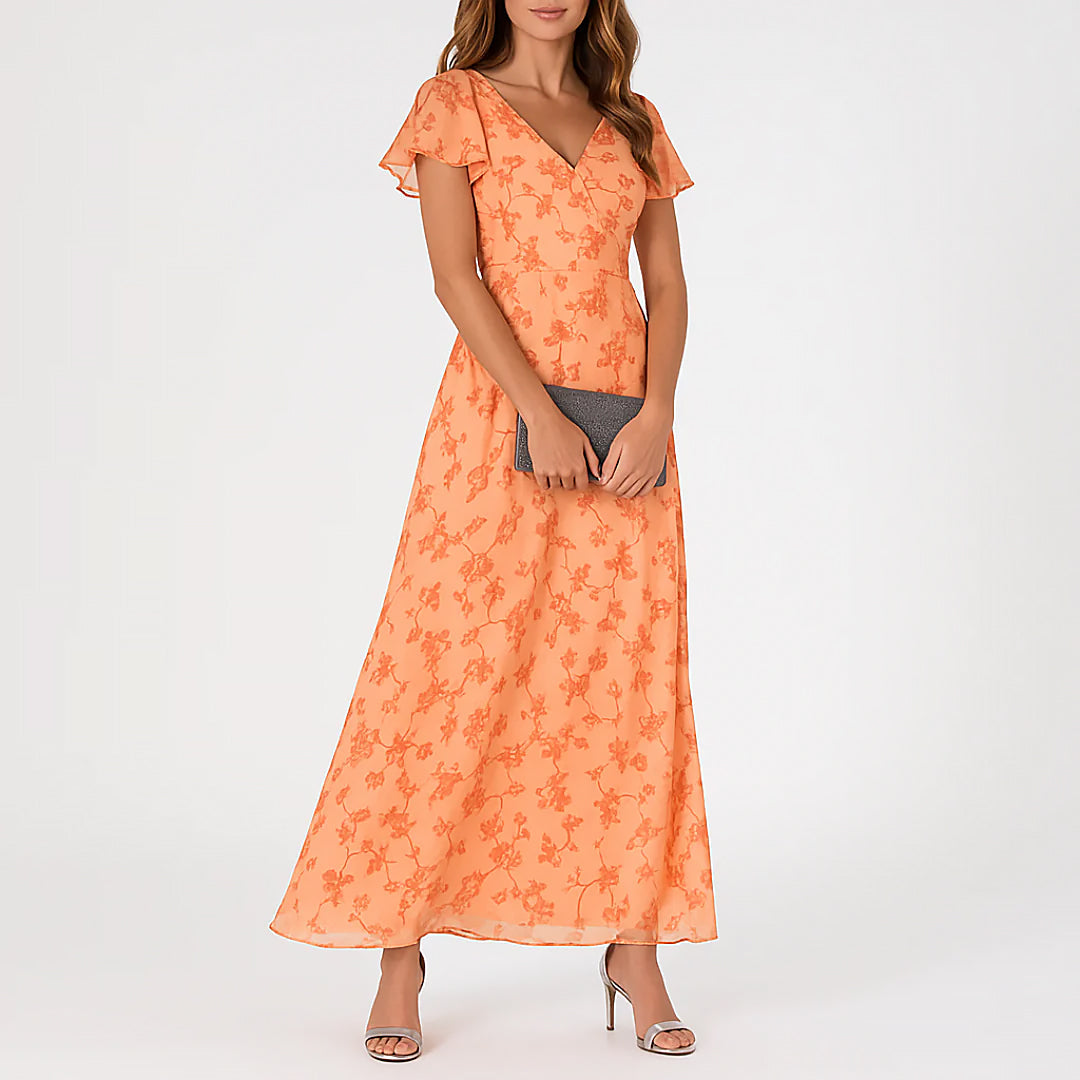 Sienna | Women Flowing Maxi Dress | Textured Fit