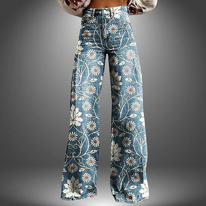 Delilah | Women Artistic Wide Pants | Bold Expression