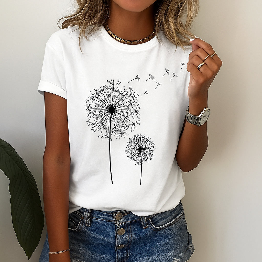 Romi | Women Printed T-Shirt | Whimsical Style