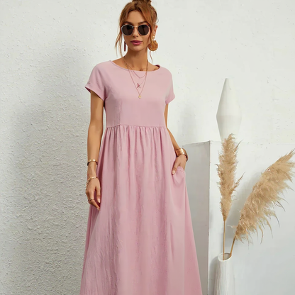 Harper | Women Breathable Midi Dress | Relaxed Fit