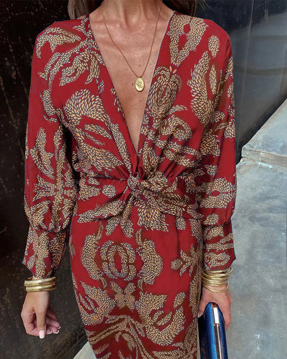 Dineke | Women's Elegant Floral Dress | Stylish & Comfortable