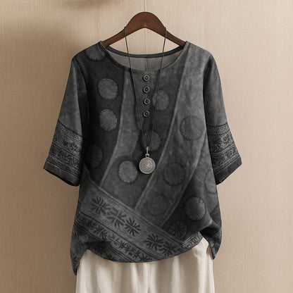 Liora | Women Patchwork Style Top | Breathable Comfort