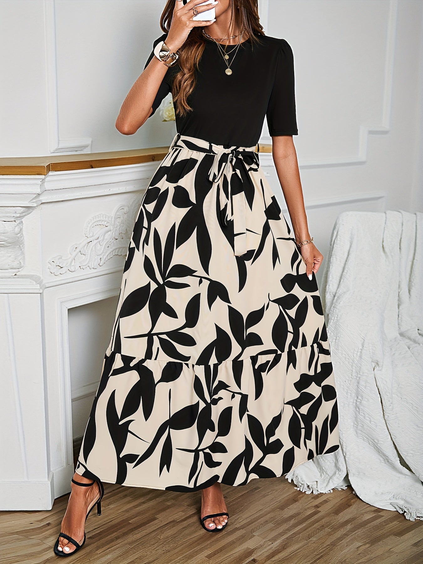 Kiara | Women’s Flowy Floral Dress | Elegant & Comfortable