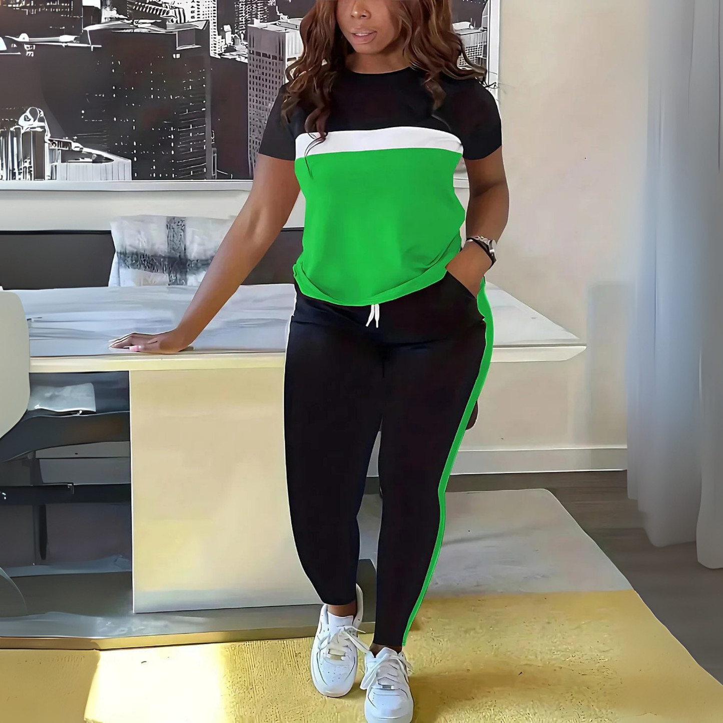 Ava | Women Vibrant Summer Suit | Striking and Comfortable