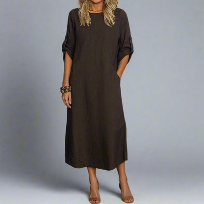 Briony | Women’s Versatile Midi Dress | Practical Chic