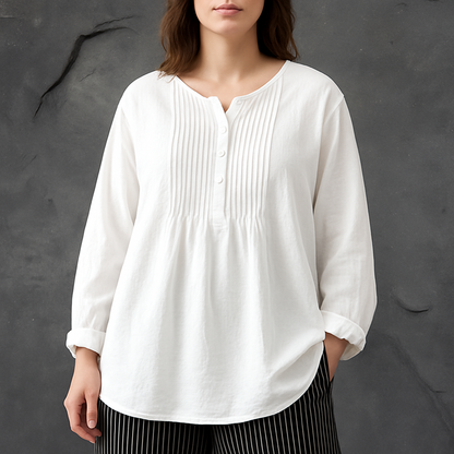 Elsie | Women Silhouette-Flattering Tunic Blouse | Versatile Fit