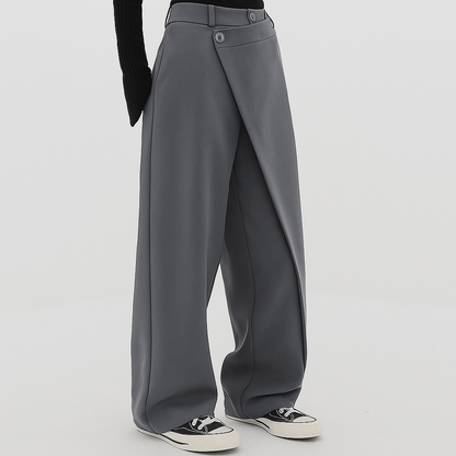 Ruby | Women’s Asymmetrical Baggy Pants | Bold Comfort