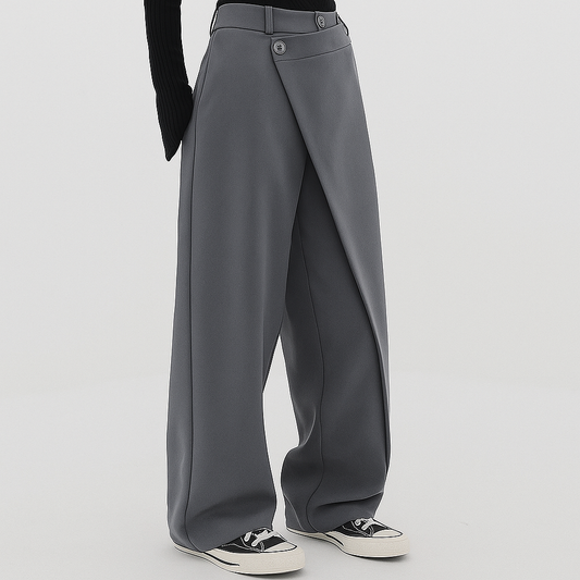 Ruby | Women’s Asymmetrical Baggy Pants | Bold Comfort