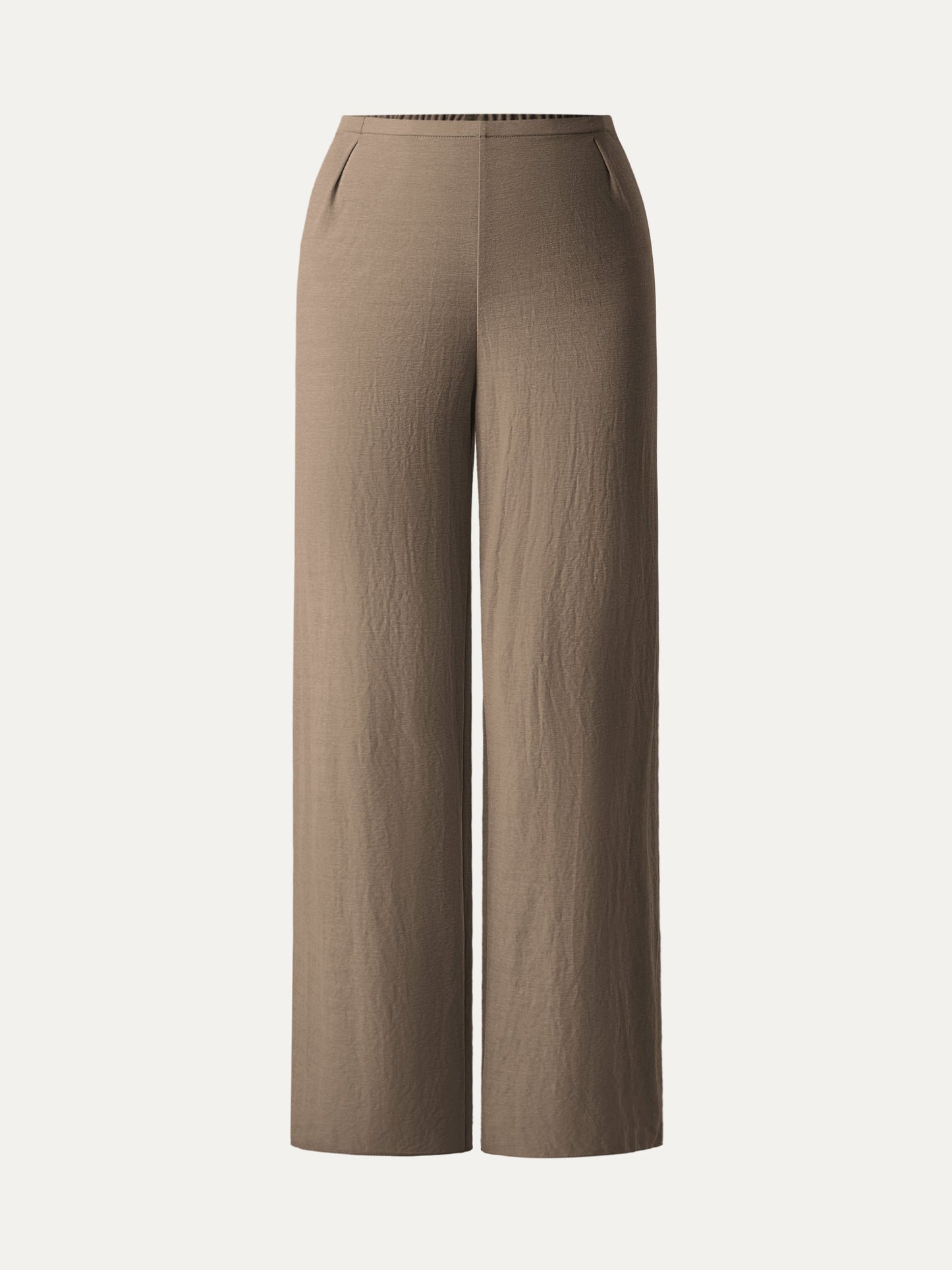 Lisa™ | Cotton-linen Mid Rise Straight Leg Pant