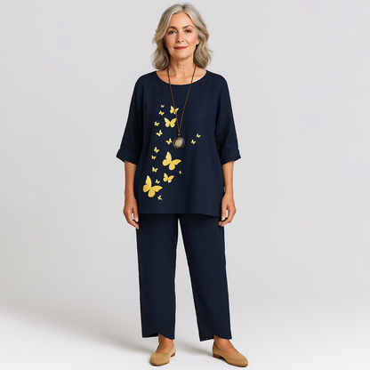 Lola | Women Relaxed Two Piece Set | Versatile & Lightweight