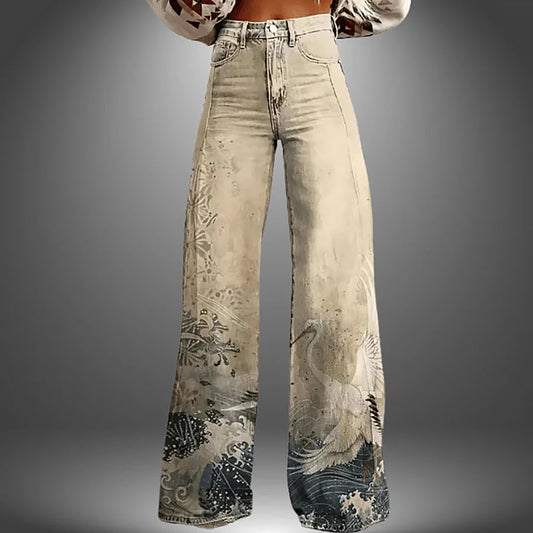 Delilah | Women Artistic Wide Pants | Bold Expression