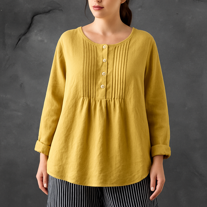 Elsie | Women Silhouette-Flattering Tunic Blouse | Versatile Fit