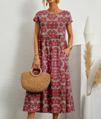 Nicole™ | Elegant Floral Dress