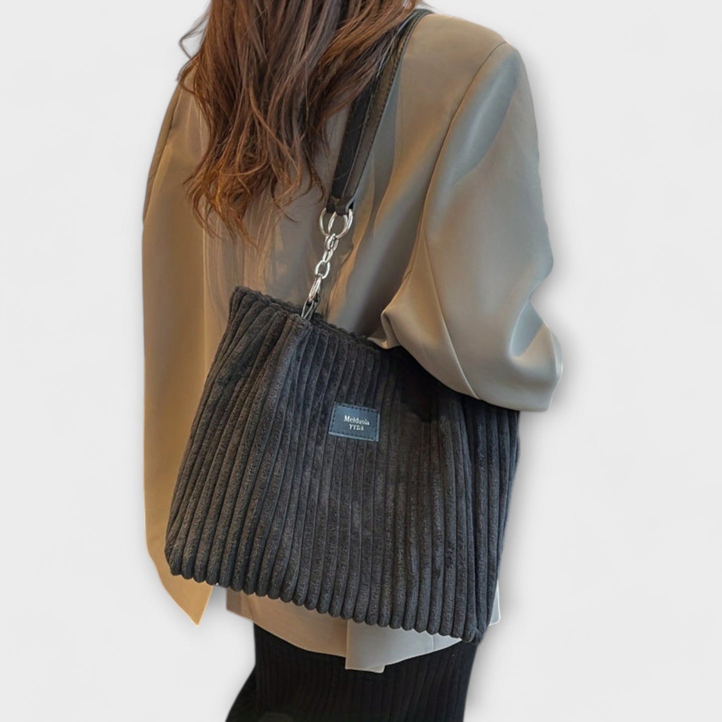 Eliza | Soft Corduroy Shoulder Bag