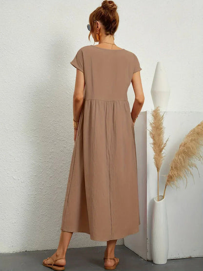 Harper | Women Breathable Midi Dress | Relaxed Fit