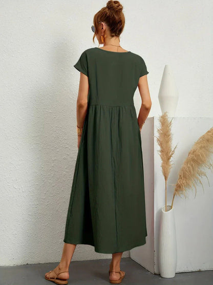Harper | Women Breathable Midi Dress | Relaxed Fit