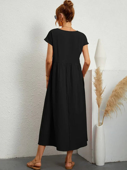 Harper | Women Breathable Midi Dress | Relaxed Fit