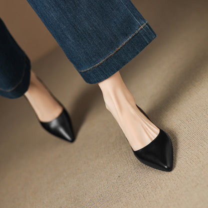 Isla - Genuine Leather Flats