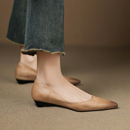 Isla - Genuine Leather Flats