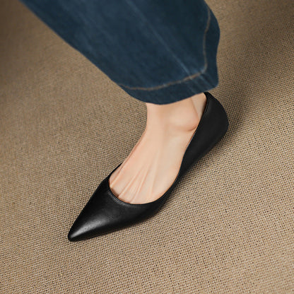 Isla - Genuine Leather Flats