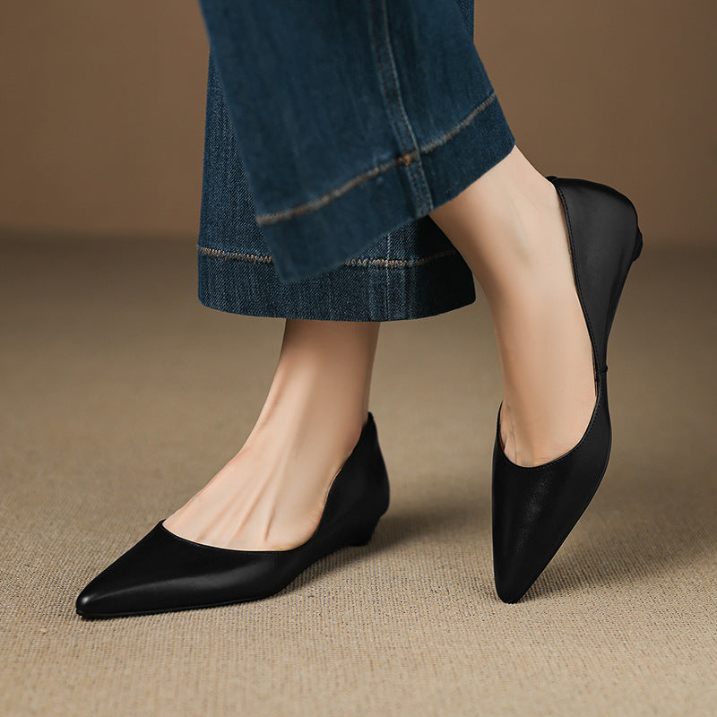 Isla - Genuine Leather Flats