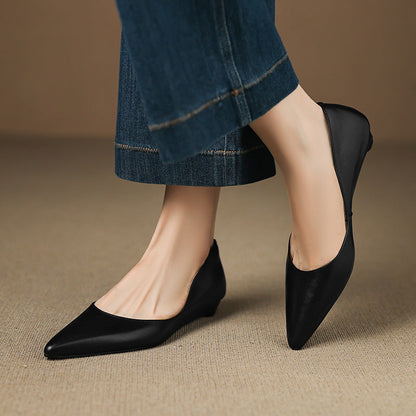 Isla - Genuine Leather Flats