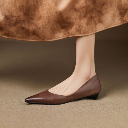 Isla - Genuine Leather Flats