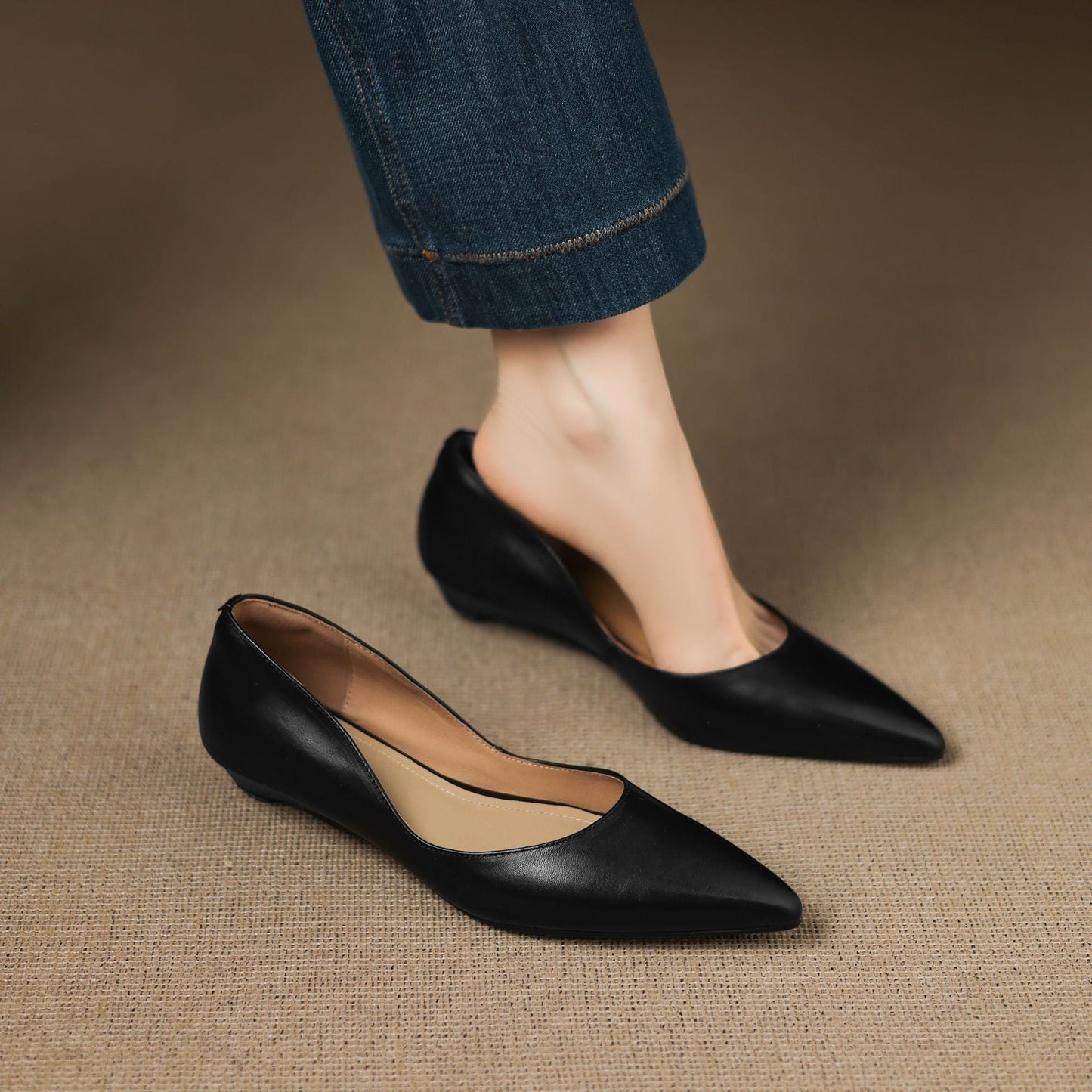 Isla - Genuine Leather Flats