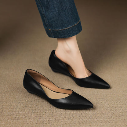 Isla - Genuine Leather Flats