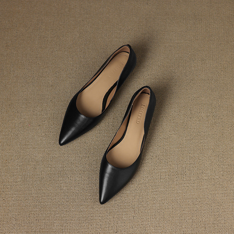 Isla - Genuine Leather Flats