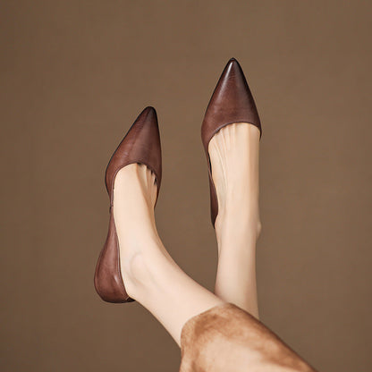 Isla - Genuine Leather Flats
