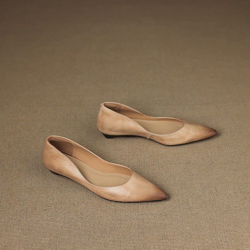Isla - Genuine Leather Flats
