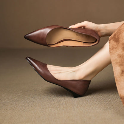 Isla - Genuine Leather Flats