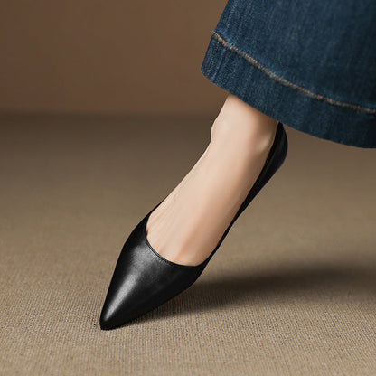 Isla - Genuine Leather Flats