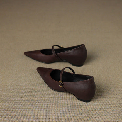 Grace - Genuine Leather Heels