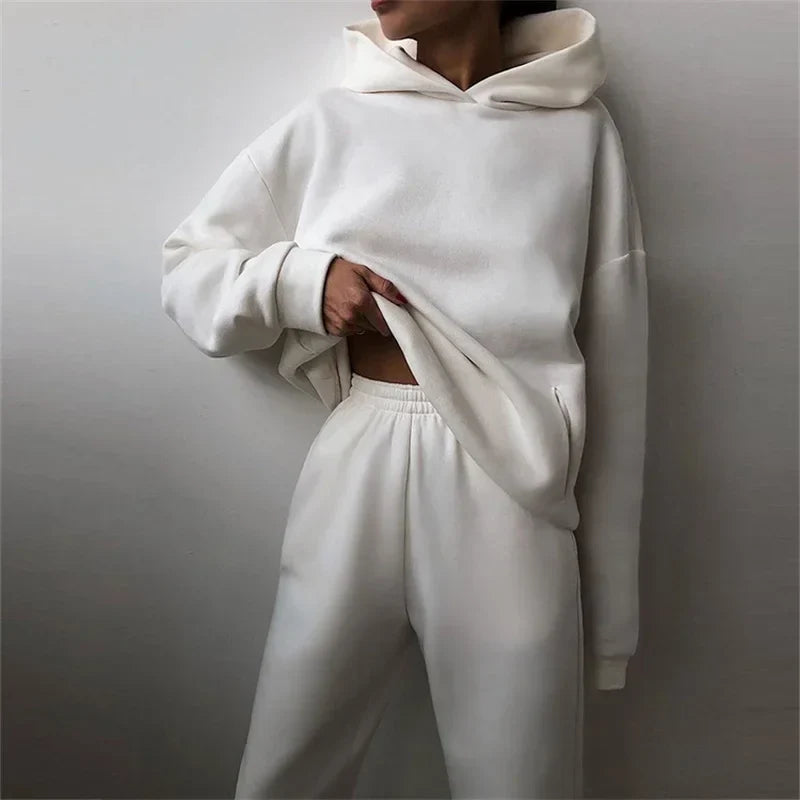 Ava | Women's Fleece Lounge Set | Oversized Comfort