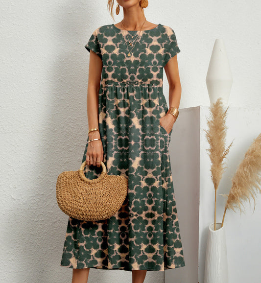 Nicole™ | Elegant Floral Dress