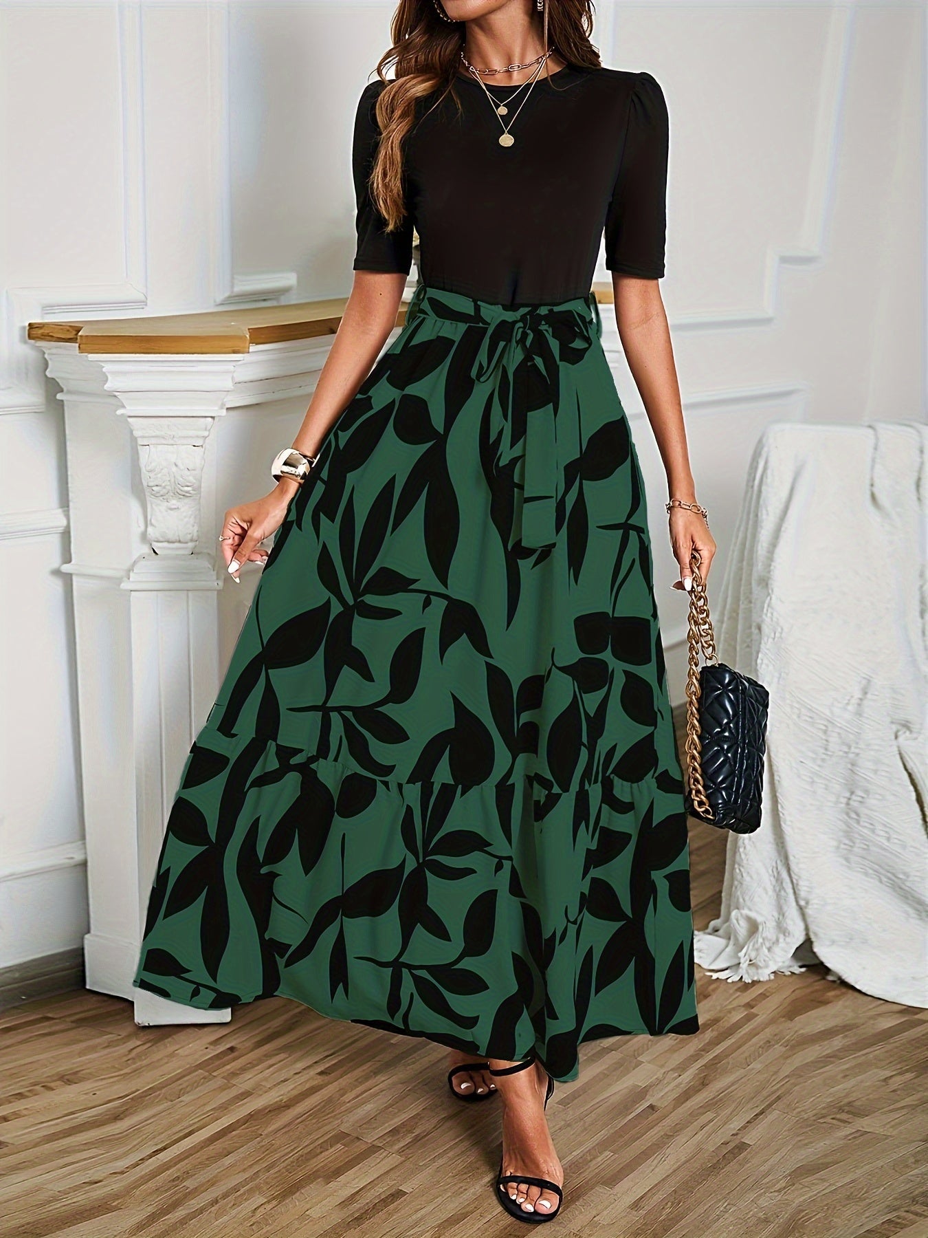 Kiara | Women’s Flowy Floral Dress | Elegant & Comfortable