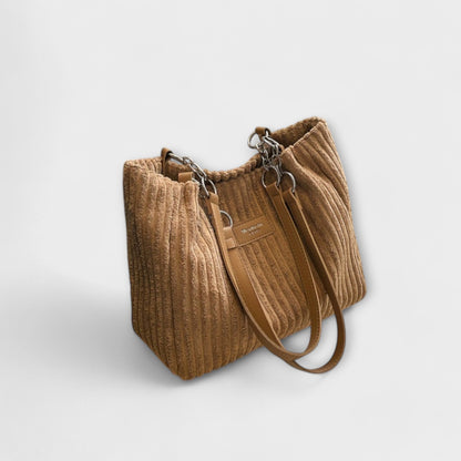 Eliza | Soft Corduroy Shoulder Bag