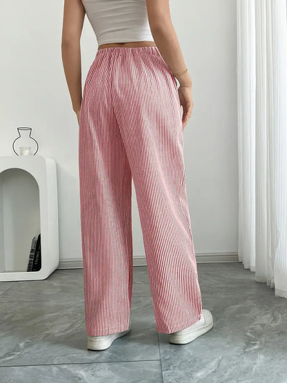 Alina | Women's Striped Pants | Comfortable & Flattering