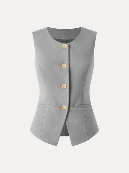 Jaine™ | Staple Waistcoat with Pockets