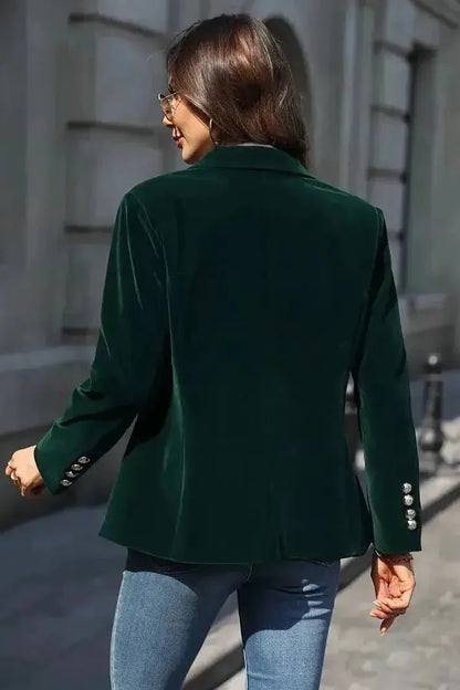Remy | Women Velvet Tailored Blazer | Structured & Elegant