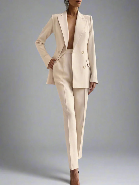 Taryn | Women Structured Pantsuit | Timeless Fit
