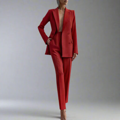 Taryn | Women Structured Pantsuit | Timeless Fit