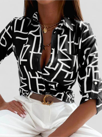 Tahlia | Women Long Sleeve Blouse | Functional & Stylish