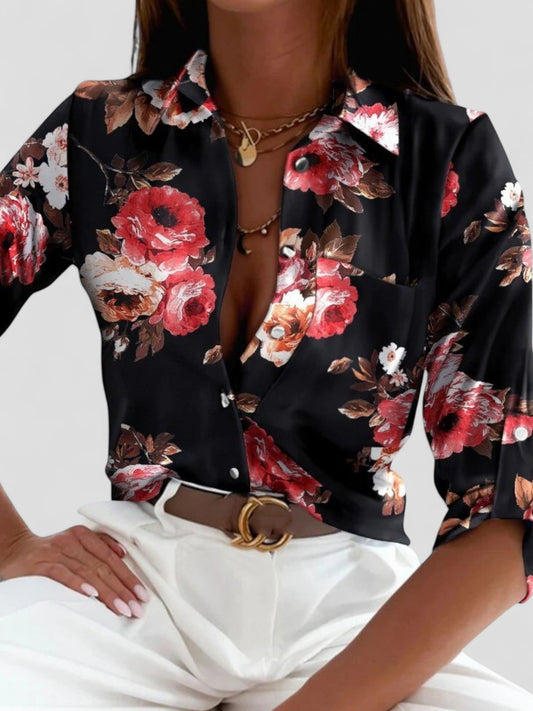 Tahlia | Women Long Sleeve Blouse | Functional & Stylish