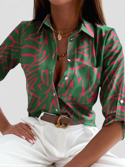 Tahlia | Women Long Sleeve Blouse | Functional & Stylish