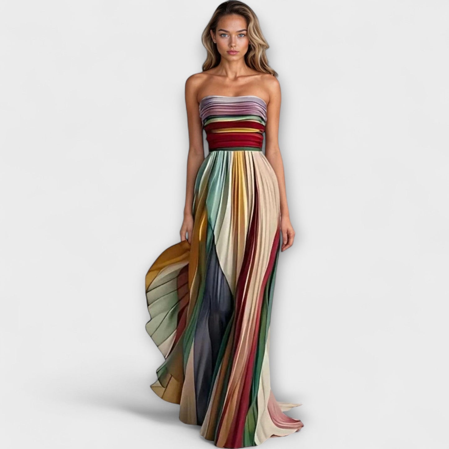 Isla | Women Sleeveless Summer Dress | Lightweight & Flowing